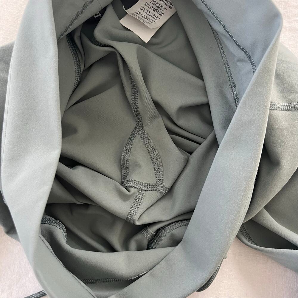 Vuori Daily Leggings High Rise Drawstring Blue Green Activewear Yoga Pants - Picture 10 of 14